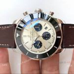 Replica Breitling Superocean Heritage II B01 Watch Stainless Steel Silver Dial